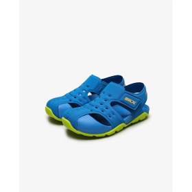 Resim Skechers Side Wave Büyük Erkek Çocuk Mavi Erkek Çocuk Sandalet 92330L Bllm 