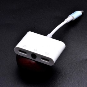 Resim Go-Des Go Des GD-UC018 Lightning Kulaklık - Şarj - 3.5 mm Aux Dönüştürücü Adaptör 