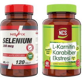 Resim Ncs Selenium 200 Mcg 120 Tablet + L-karnitine 60 Tablet 