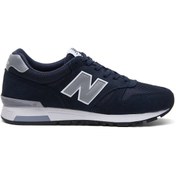Resim New Balance ML565BLK 565 LACIVERT GRI SNEAKER ERKEK GÜNLÜK SPOR AYAKKABI 