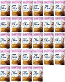 Resim Purina Cat Chow Somonlu ve Yeşil Fasülyeli Yetişkin Kedi Konserve Maması 26 x 85 G 