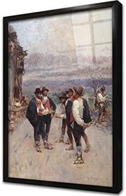 Resim Gustavo Simoni Çerçeveli Cam Tablo 20x30 cm CB02527 