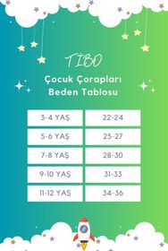 Resim tibo 4 Çift Burun Dikişsiz Dantelli Kız Çocuk Çorabı 