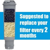 Resim Krups Claris F088 Aqua Filtre Sistemi Için 1 Adet Espresso Makinesi Su Filtresi, Siemens, Nivona, Gaggenau, Aeg, Neff (Yurt Dışından) 