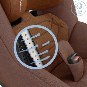 Resim Maxi-Cosi Pearl 360 SlideTech 0-18 Kg Bebek Oto Koltuğu Authentic Cognac 