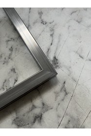 Resim Home 4 Adet 20x20 mm 45° Gönyeli Kesim 40 cm Kare Demir Profil 1 mm 