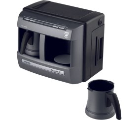 Resim Altus Al 799 Otomatik Türk Kahvesi Makinesi 1000 ml Kapasite Gri Tasarım İle Güvenli Kullanım 