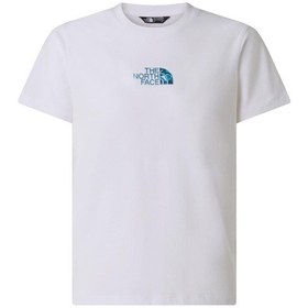 Resim The North Face B Lıquıd Logo Reg Ss Tee Genç Tişört Nf0a8g1wfn41 Beyaz 