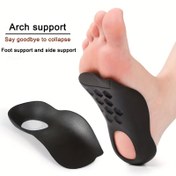 Resim 3/4 Uzunluklu Kemer Destekli Tabanlıklar - Patente Edilmiş Ergonomik Tasarım, Termoplastik Kauçuk Malzeme, Erkekler ve Kadınlar İçin İdeal, Tüm Gün Rahatlık|Ergonomik Ayakkabılar|Termoplastik Kauçuk Tabanlıklar 