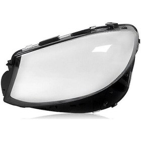 Resim Şeffaf Sol Araba Far Mercek Kapağı Far Abajur Kabuğu Mercek Abajur W2 3 E-sınıfı 20 6-20 9 