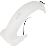 Resim Ninebot Max G30 Elektrikli Scooter Arka Çamurluk Seti - Su Ve Çamur Spreyini Engeller, Kolay Kurulum, Dayanıklı Plastik Malzeme Beyaz 