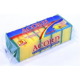 Resim Acord Bulaşık Sünger 5 Li 521 