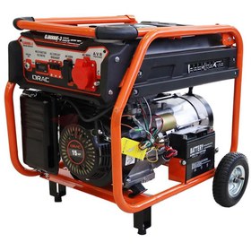 Resim Orac OJ8000-3 Trifaze Benzinli Jeneratör 6.5 KW Marşlı 15 HP 
