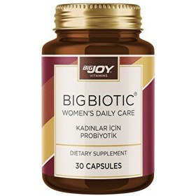 Resim Bigjoy Vitamins Bigbiotıc Probiyotik Women's 30 Kapsül ( Kadınlara Özel ) 
