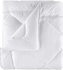 Resim Sarev Silikon Çift Kişilik %100 Pamuk Ranforce Yorgan 195 215 Cm Beyaz 