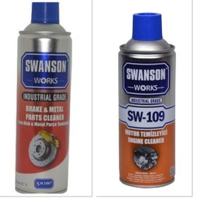 Resim SWANSON WORKS Balata Sprey Motor Temizleyici Bakım Seti 