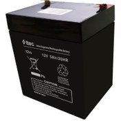 Resim Ttec 12V 5AH Medikal Cihaz Aküsü 12 Volt 5 Amper Akü Batarya Pil 