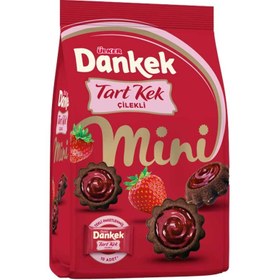 Resim Ülker Dankek Çilekli Tart Mini Tart Kek 150 G 