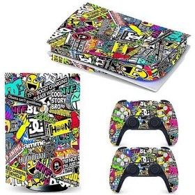 Resim Ps 5 Skin Disc Edition Anime Konsolu Ve Denetleyicisi Vinil Etiket, Dayanıklı, Çizilmeye Karşı Dayanıklı, Hassas Hizalı, Play-station 5 İle Uyumlu 
