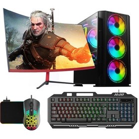 Resim Ramtech DG-İ7-201 i7-2600 16 GB 500 GB HDD+240 GB SSD 4 GB RX560 23.8" Dos Masaüstü Bilgisayar 