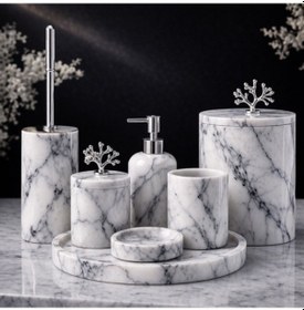 Resim Leylak 7'li Banyo Seti Leylak 