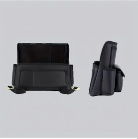 Resim Honeybeeshop Siyah Car Storage Bag Ve Depolama Alanı Yapay Deri Koltuk Arası Asılı Cüzdanlık Suv Mpv 