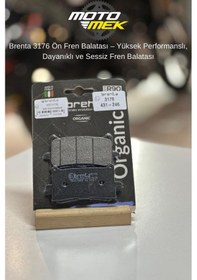Resim Brenta 3176 Fren Balatası Yüksek Performanslı, Dayanıklı Ve Güvenli Frenleme 