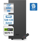 Resim Zetta Vulcan Pro Ultra 9 285K 128GB Ddr5 2tb SSD 16GB/RTX5070TI Windows 11 Pro ZETVULP14 + Zettausbbellek 