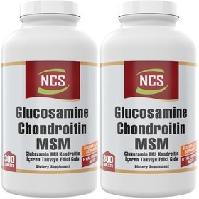 Resim Ncs Glucosamine Chondroitin Msm 300 Tablet Glukozamin 2 Adet 