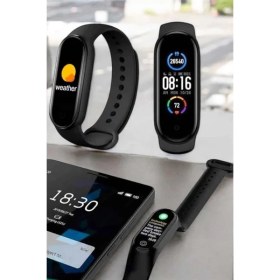 Resim Erbar Akıllı Bileklik Fitness ve Sağlık Için Akıllı Bileklik Adım Sayar Kalp Atı - M560R644-K65 