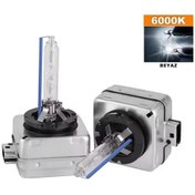 Resim Tecnopoint D3s / D3r 6000k Beyaz Hıd Xenon Ampul 2 Adet 
