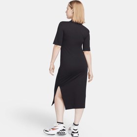 Resim Nike Sportswear Essential Kadın Siyah Elbise 