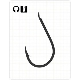 Resim Fudo 1001 Chinu Black Nikel Olta Iğne Kanca 