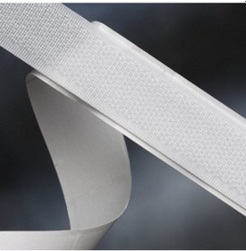 Resim 2 Cm, 25 Metre, Arkası Güçlü Yapışkanlı Cırt Cırtlı Bant Şerit Beyaz 