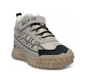 Resim Celira Gks Bej Siyah Cırtlı Erkek Çocuk Bot Nsb936 Yeşil 