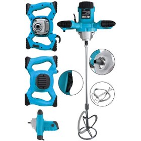 Resim Steiner 2800 W Bakır Sargı 6 Kademeli Alçı Boya ve Harç Karıştırıcı Mikser 
