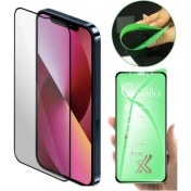 Resim Teknoparkta Apple iPhone 13 Ekran Koruyucu Seramik Nano Cam Esnek Tam Full Kaplayan Kırılmaz 