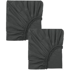 Resim 2 Adet 50 X 90 X 10 Cm Anne Yanı Lastikli Penye Kumaş Bebek Çarşafı 
