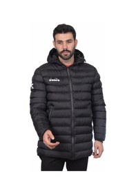 Resim Diadora Roy Anarok Siyah Erkek Şişme Uzun Mont - Royanaroksiyah Siyah 