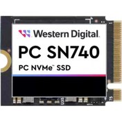 Resim AyrStore WD SN740 2280 512GB NVME PCIE M.2. 5150/4850 SSD (Kutusuz) SDDPNQD-512G Gen4x4 