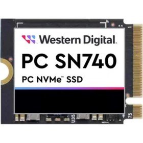 Resim AyrStore WD SN740 2280 512GB NVME PCIE M.2. 5150/4850 SSD (Kutusuz) SDDPNQD-512G Gen4x4 