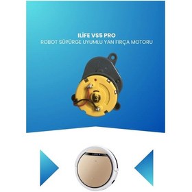 Resim Ilife Vs5 Pro Robot Süpürge Uyumlu Yan Fırça Motoru 
