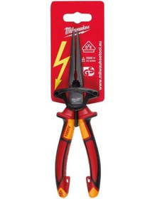 Resim Milwaukee 210 Mm Ağır Hizmet Tipi Vde Elektrikçi, İzoleli Kargaburun 4932464564 
