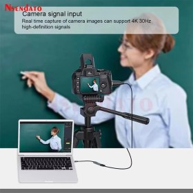 Resim GA06 Type-C 3.1 To HDMI 1080P 60Hz 4K 30Hz Video Capture Görüntü Yakalama Kartı 