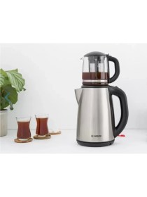 Resim Bosch Paslanmaz Çay Makinesi, Hızlı ve Kolay Demleme, Dayanıklı Tasarım 