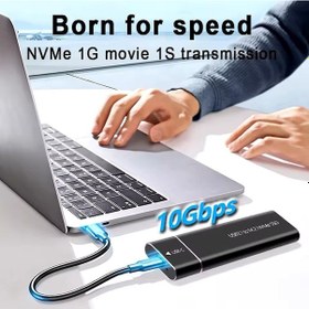 Resim Bluesery Bs-m22 Nvme M.2 Ssd Kutusu 3.1 Type-c Uyumlu 