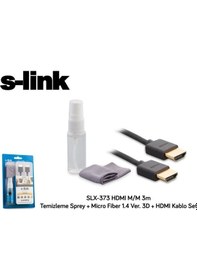 Resim S'link Slx 373 Hdmi MM 3M Temizleme Sprey Micro Fiber 1.4 ver. 