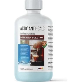 Resim Antı-Calc 500 ml - Espresso Makinesi, Kahve Makinesi Kireç Çözücü, Her Tür Kahve Makinesi ve Su Isıtıcısı Için Sıvı Kireç Çözücü 