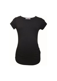 Resim Luvmabelly Maternity 2009 2015 Pamuklu Hamile 9 Renk Mevcut T-shirt-siyah 