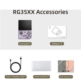 Resim Anbernıc RG35XX 3.5" Açık Kaynak Oyun 64g 5000+ Oyunlar Retro Elde Taşınabilir Oyun Konsolu 